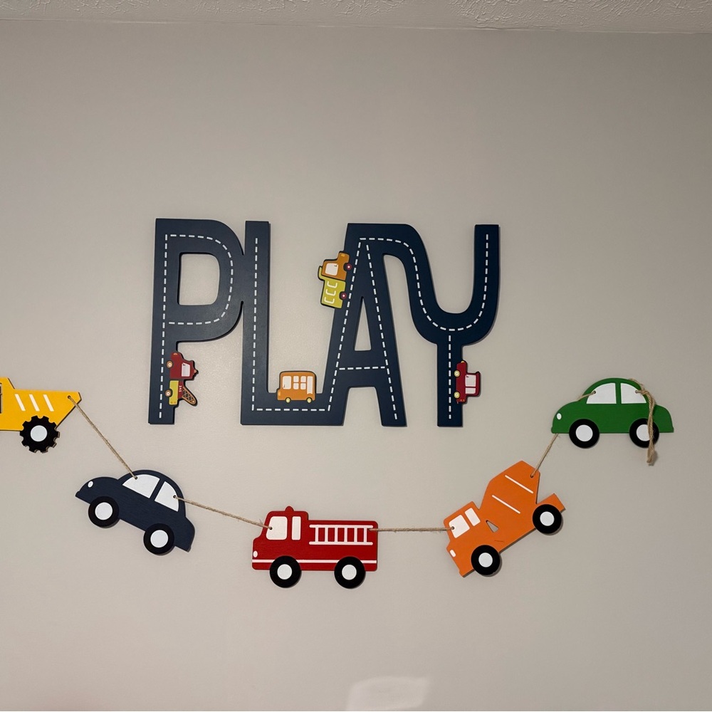 Hobby Lobby Colorful PLAY Wall Decor